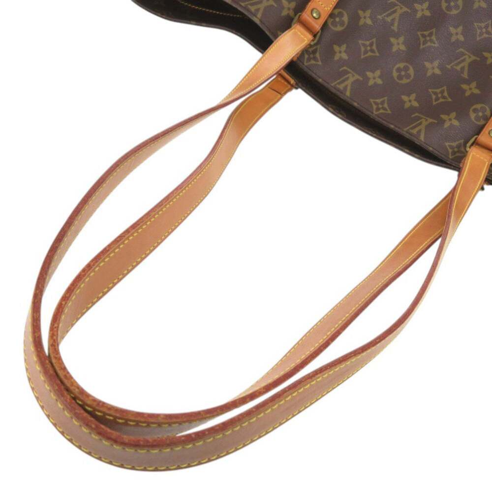 LOUIS VUITTON Authentic Brown Monogram Tote Bag - Picture 7 of 9